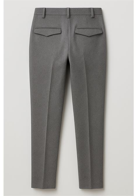 Pantaloni in Lana Vergine e Cashmere a Spina di Pesce  PT Torino PT TORINO | Pantaloni | COAFMAZ00CL10140